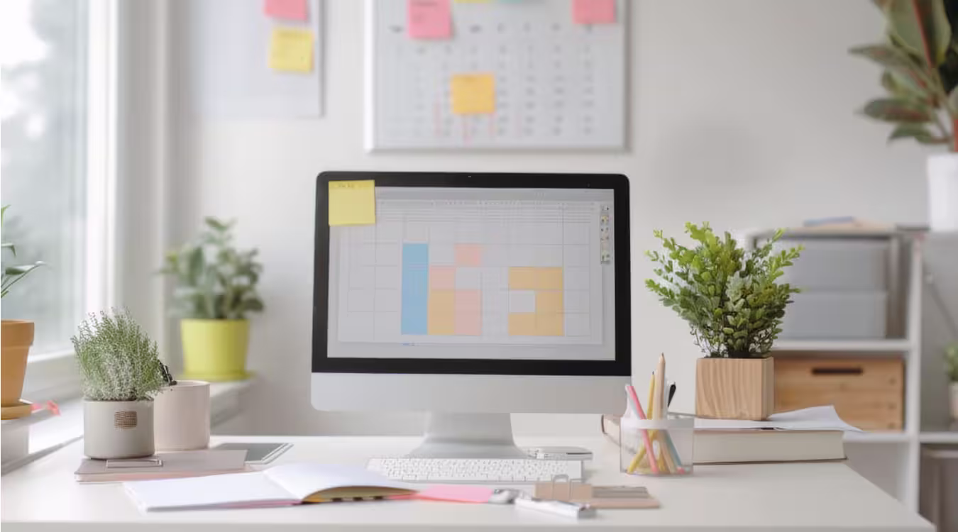 daily home task planning workspace